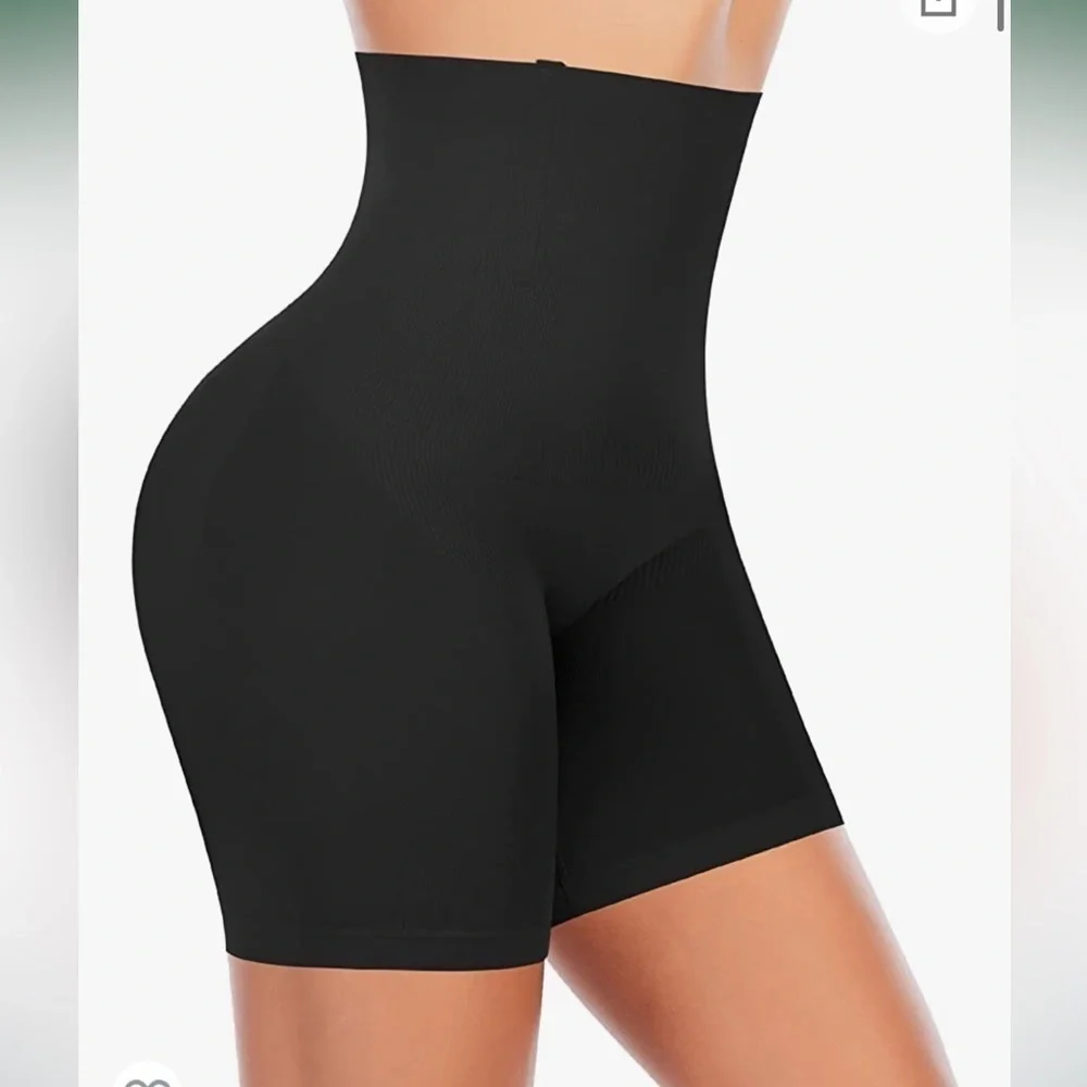 NEW Werena Shapewear Shorts Tummy Control Black Medium NWT
